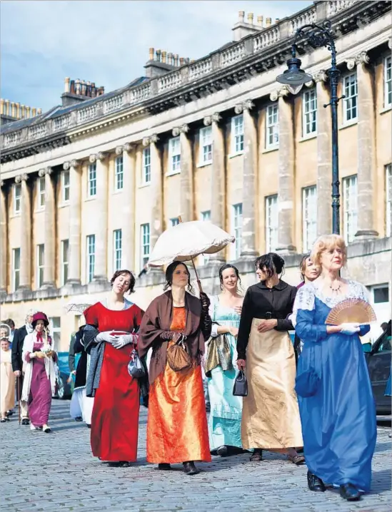  ?? Photograph of Jane Austen Festival in Bath, England, by Owen Benson VisitEngla­nd ??