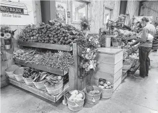  ?? CONTRIBUTE­D ?? Antigonish Farmers’ Market holds more than 50 vendors weekly throughout the year, guaranteei­ng fresh and local products are always within reach.