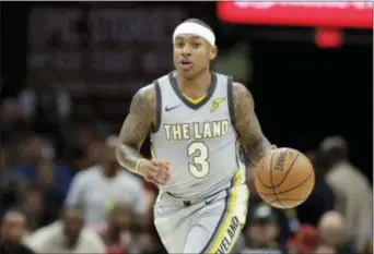  ?? THE ASSOCIATED PRESS ?? The Cavaliers traded guard Isaiah Thomas to the Los Angeles Lakers and received guards Jordan Clarkson and Larry Nance in return. It was one of many moves the Cavs made on Thursday to overhaul their roster.