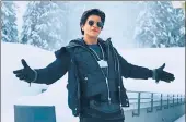  ?? ?? SRK at Davos. When Shah Rukh Khan stretches his arms out in that signature pose, it feels like he is embracing the world, says Anupama Chopra.