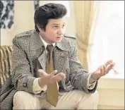  ?? Francois Duhamel
Columbia Pictures ?? RENNER ROCKS a classic pompadour in “American Hustle,” an Oscar contender from last year.