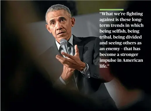  ?? GETTY IMAGES ?? Former US President Barack Obama has joined a wave of criticism from Democrats and law enforcemen­t officials on the dropping of the Justice Department’s case against former national security adviser Michael Flynn, as legal analysts see a pattern by Attorney General William Barr to intervene in cases that involve the president’s allies.