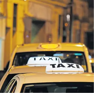 ?? ?? Talks The council has held consultati­ons with members of the taxi trade