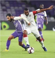  ?? Courtesy: AGL ?? A late goal saw Al Jazira steal a 2-1 win over Al Ain at the Hazza Bin Zayed Stadium.