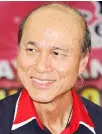  ??  ?? Tan Sri Lee Lam Thye