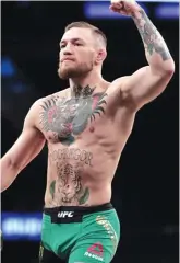  ??  ?? Conor McGregor