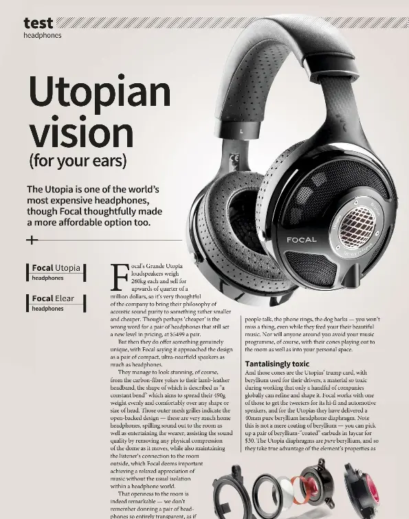 FOCAL UTOPIA ELEAR headphones PressReader
