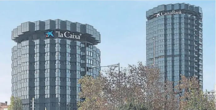  ??  ?? La sede central de CaixaBank está situada en la avenida Diagonal de Barcelona