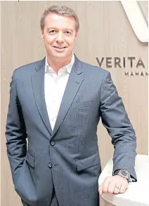  ??  ?? Julian Andriesz, founder and CEO of Verita Healthcare Group.