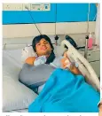  ??  ?? File Photo: Tina Ambani posted this picture of Neeraj Chopra being treated at the Kokilaben hospital