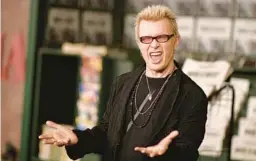  ?? RICHARD SHOTWELL/INVISION 2019 ?? Billy Idol will headline a pre-Super Bowl concert Feb. 11.