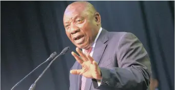  ?? BONGANI MBATHA ?? IT’S not entirely true that President Cyril Ramaphosa remained silent while he was the deputy under Jacob Zuma, says the writer. | African News Agency (ANA)