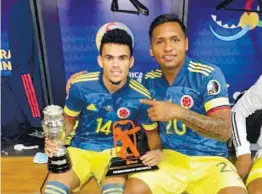  ??  ?? Morelos com Díaz na seleção. Dupla pode juntar-se em breve