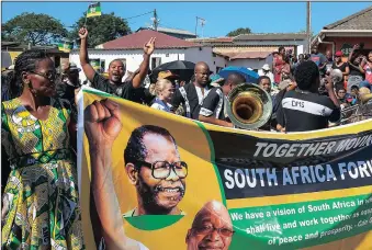  ??  ?? Building social cohesion between communitie­s is critical in uniting South Africans, Human Settlement­s and Public Works MEC Ravi Pillay said before the OR Tambo Unity Walk to mark Human Rights Day.