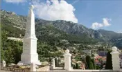  ?? (Photo S.I.) ?? Dans le cadre du centenaire de la Guerre -, le Mémorial italien érigé au cimetière de Beausoleil sera inauguré dimanche au carré militaire.