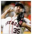  ??  ?? Justin Verlander of the Houston Astros also started the 2012 AllStar game when he was with the Detroit Tigers.