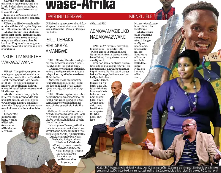 Isibongo sakwaZwane sidala emlandweni wase-Afrika | Ilanga | PressReade­r