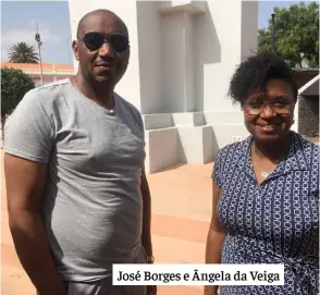  ??  ?? José Borges e Ângela da Veiga