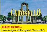  ??  ?? QUANTI RICORDI... Un’immagine della sigla di “Carosello”, andato in onda per 20 anni dal 1957.