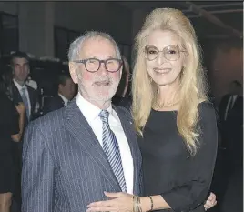  ??  ?? Norman Jewison and Lynne St. David