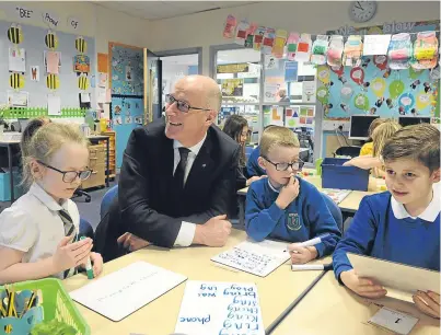  ??  ?? Education Secretary John Swinney says the Scottish Government will “work hard” to fill the posts.