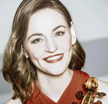  ?? Foto: Irene Zandel ?? Sie ist eine der vielseitig­sten Musikerinn­en der jungen Generation – und im Oktober zu Gast beim Konzertver­ein Ingolstadt: die Geigerin Franziska Hölscher.