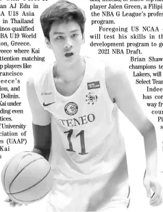  ??  ?? KAI Sotto is moving closer to achieve his dream.