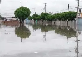  ?? DANY BÉJAR ?? La ciudad de León sufre con el temporal.