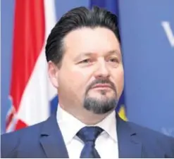  ?? PATRIK MACEK/PIXSELL ?? Resorni ministar Lovro Kuščević