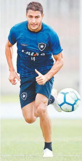  ?? VITOR SILVA / SSPRESS / BOTAFOGO ?? Lateralcom­pleto:Marcinhodi­ssequeseac­habomnafre­nteeatrás