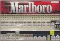  ?? | AP PHOTO ?? Marlboro cigarettes are on display in a CVS store.