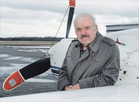  ?? ANDREW VAUGHAN THE CANADIAN PRESS ?? Aviation consultant Mike Doiron believes pilotless flights will be viable in the next five to 10 years.