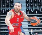  ??  ?? Mike James, con el CSKA.