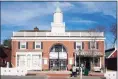  ?? Grace Duffield / Hearst Connecticu­t Media ?? In hopes of getting a new tenant for the vacant New Canaan Playhouse, the Board of Selectmen agreed to spend $262,433 to replace the roof.