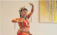  ?? FOTO: PR ?? Monalisa Gosh ist wohl eine der besten Odissi-Tänzerinne­n.