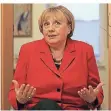  ?? FOTO: DPA ?? Merkel-Double Ursula Warnecki in ihrer Wohnung.