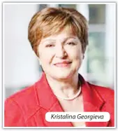  ?? ?? Kristalina Georgieva