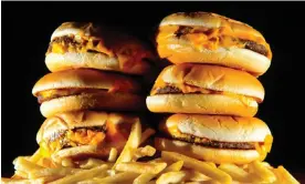  ?? Dominic Lipinski/PA ?? Targeted junk food ads exacerbate existing inequaliti­es, according to a new study. Photograph: