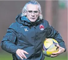  ??  ?? Clyde boss Danny Lennon