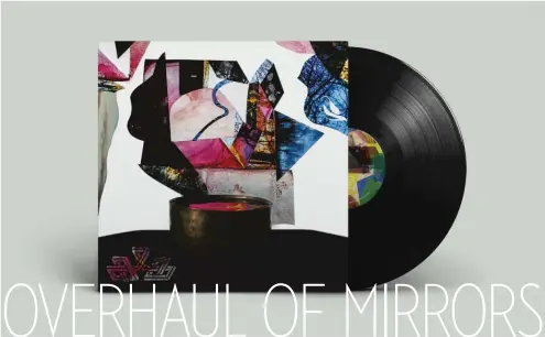  ??  ?? The LP version of Mind Over Mirrors’ new Undying Color; ( On the cover) Jaime Fennelly photograph­ed by Timothy Breen