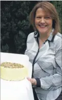  ??  ?? Mums Bake Cakes’ Paula Wilkinson; below, business partner Richard Watson
