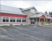  ?? ERIC MCCARTHY/JOURNAL PIONEER ?? Our Family Traditions Restaurant stands on the former Cousins Restaurant lot on Phillip Street, Tignish.