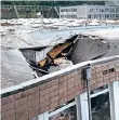  ?? FOTO: DPA ?? Das Dach der Uni Wuppertal am Haspel stürzte ein.