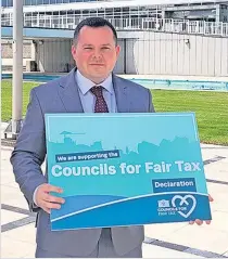  ?? ?? Commitment Council leader Joe Fagan