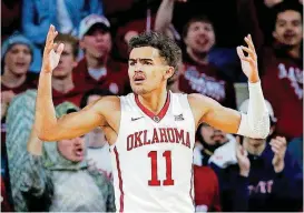  ?? [AP PHOTO] ?? Trae Young and the Sooners have been frustrated lately. Young has maintained his optimism, but time is running short.