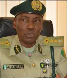  ??  ?? Controller-General of Nigerian Prisons Service, Ja'afaru Ahmed
