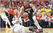  ?? RONALD MARTÍNEZ / AFP ?? Figura. Eric Gordon, con 24 puntos (10), fue la estrella de los Rockets pese a ser reserva.