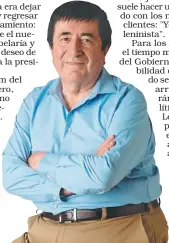  ??  ?? ENROQUE. Durán Barba, el consultor enemigo de los Alvarado, ahora trabaja con Lenín Moreno.