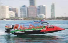  ?? Courtesy: Organiser ?? Shaun Torrente’s sixth place and Thani Al Qamzi’s win ensured Team Abu Dhabi snatch third teams’ title in four years.