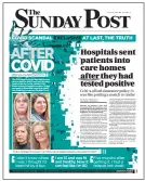  ??  ?? We told how Covidposit­ive patients were sent to care homes